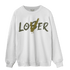 SE Craft Medium Olive 4s Sweatshirt Match Loser Lover - NastyJamz
