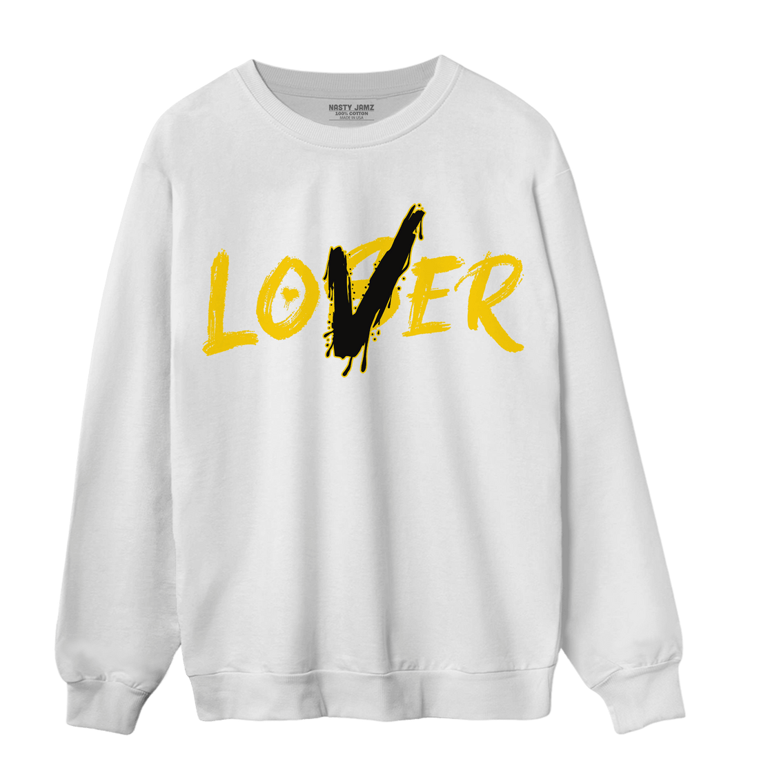 Thunder 4s Sweatshirt Match Loser Lover - NastyJamz
