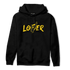 Thunder 4s Hoodie Match Loser Lover - NastyJamz