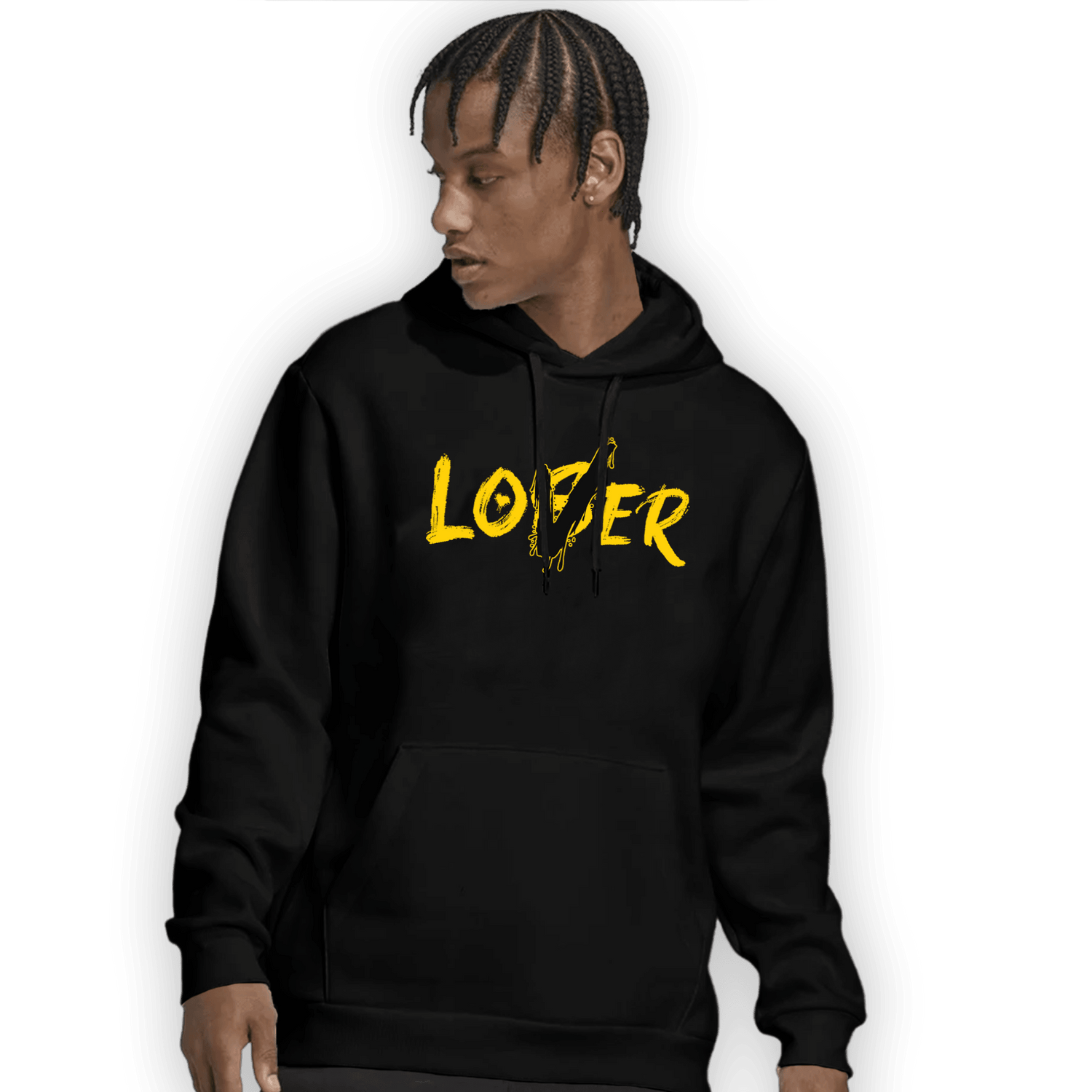 Thunder 4s Hoodie Match Loser Lover - NastyJamz