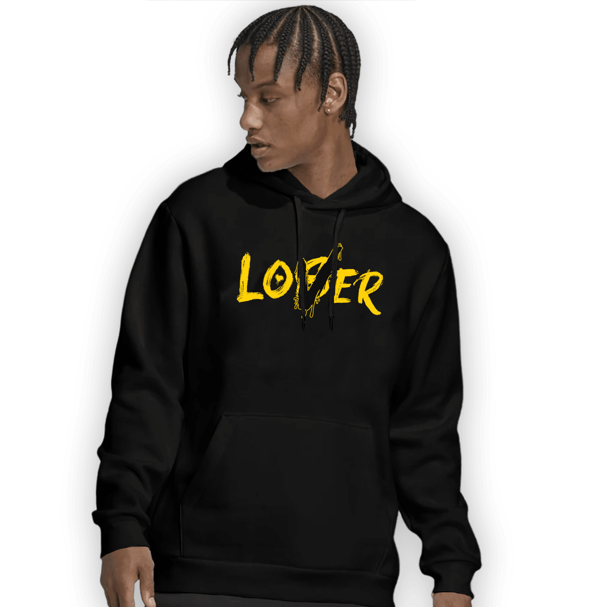 Thunder 4s Hoodie Match Loser Lover - NastyJamz