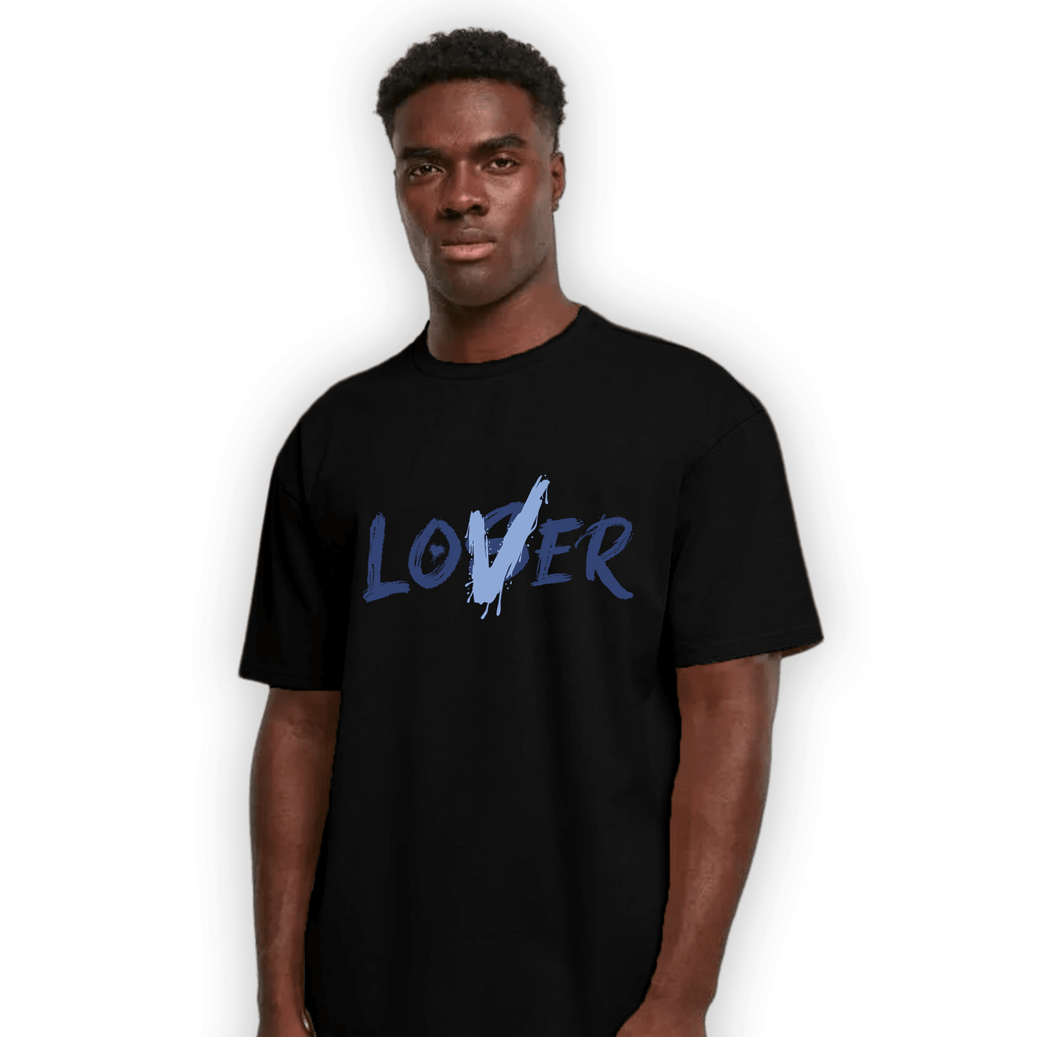 Midnight Navy 5s T Shirt Match Loser Lover - NastyJamz