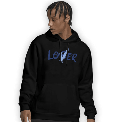 Midnight Navy 5s Hoodie Match Loser Lover - NastyJamz