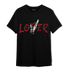 Plaid 5s T Shirt Match Loser Lover - NastyJamz