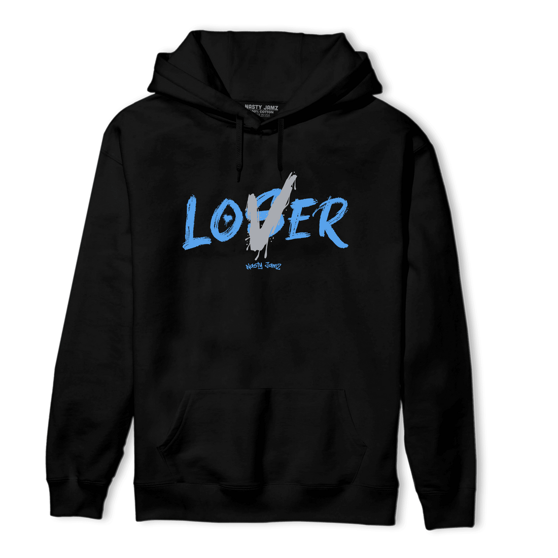 University Blue 5s Hoodie Match Loser Lover - NastyJamz