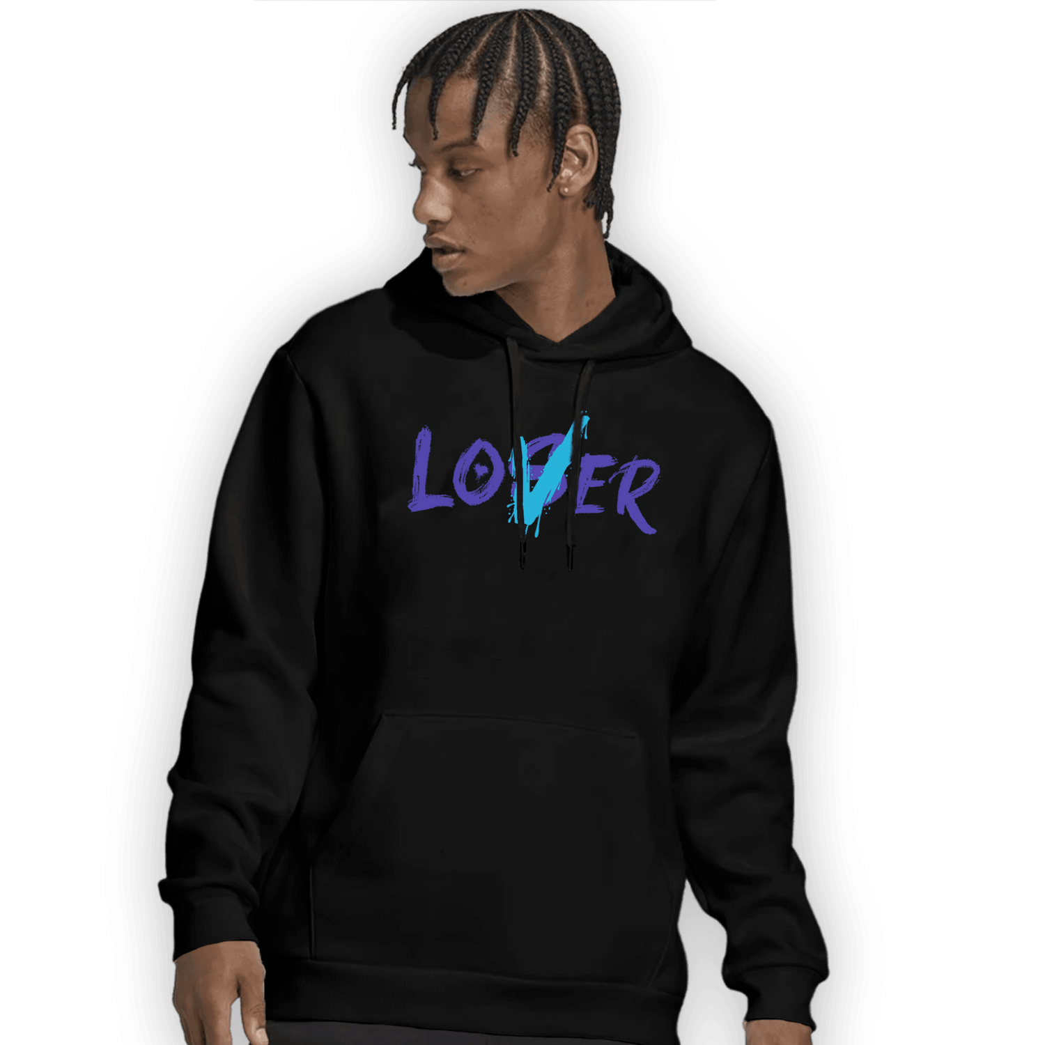 Aqua 6s Hoodie Match Loser Lover - NastyJamz