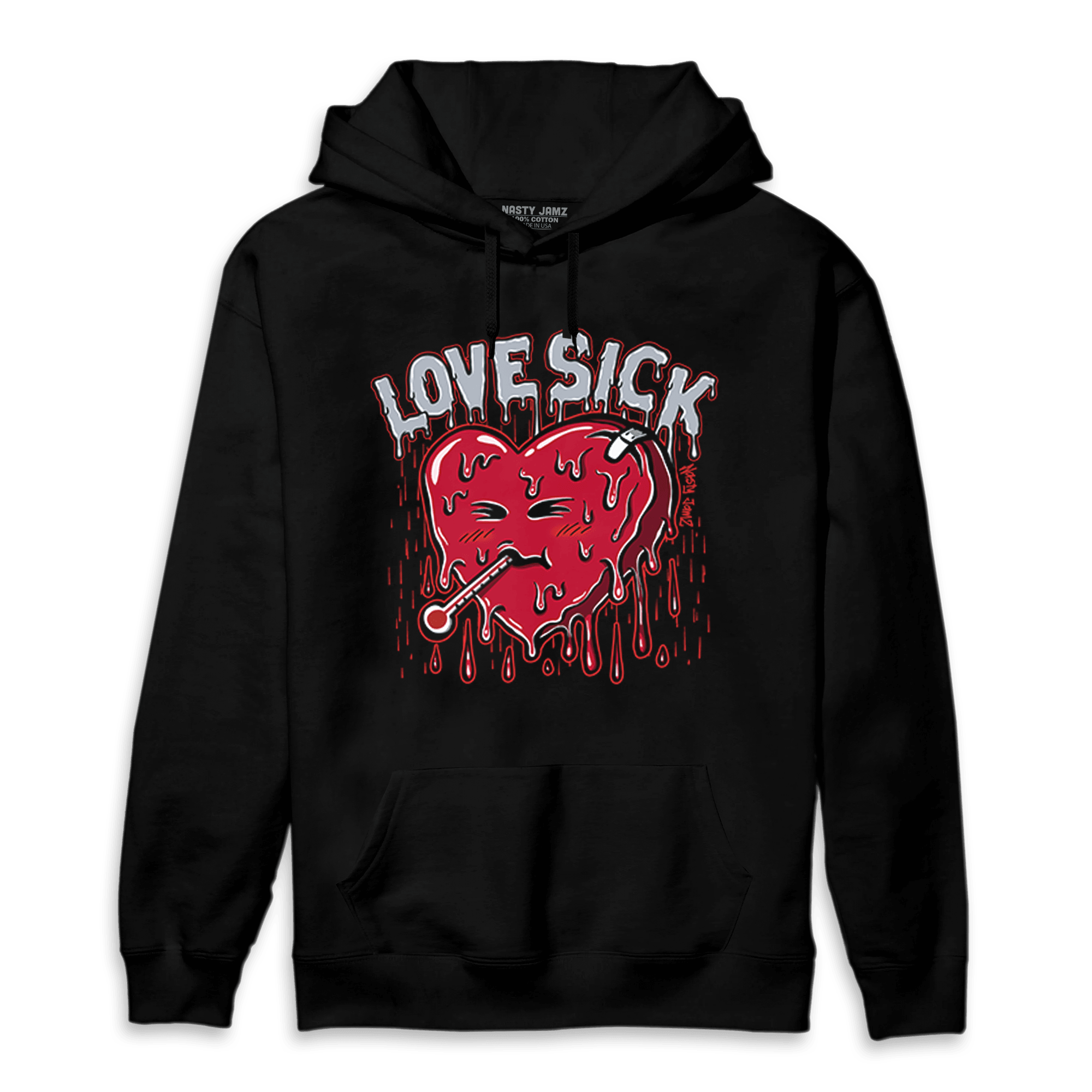 Cherry 11s Hoodie Match Love Sick - NastyJamz
