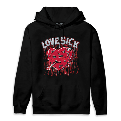 Cherry 11s Hoodie Match Love Sick - NastyJamz