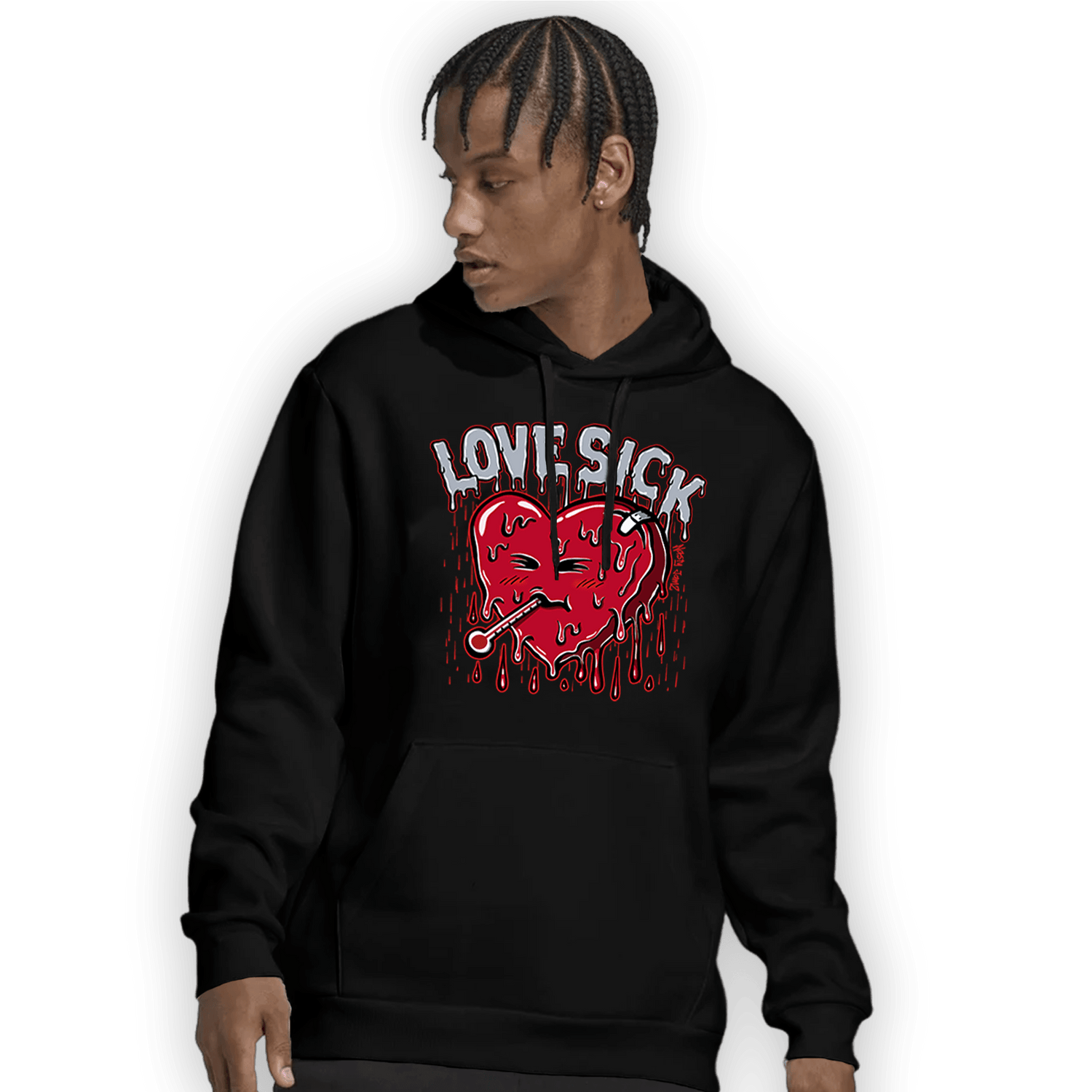 Cherry 11s Hoodie Match Love Sick - NastyJamz