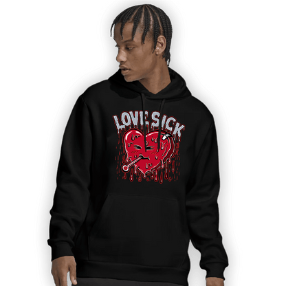 Cherry 11s Hoodie Match Love Sick - NastyJamz