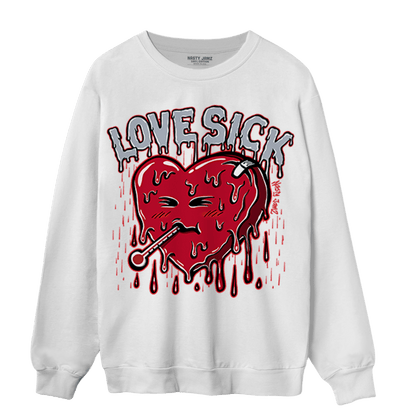 Cherry 11s Sweatshirt Match Love Sick - NastyJamz