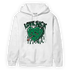 Celtic Lucky Green 1s Hoodie Match Love Sick - NastyJamz