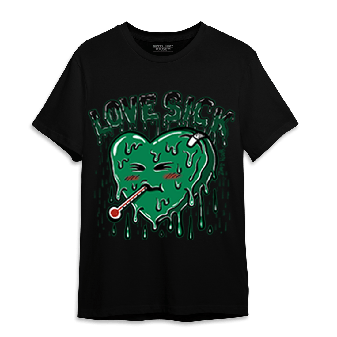 Celtic Lucky Green 1s T Shirt Match Love Sick - NastyJamz