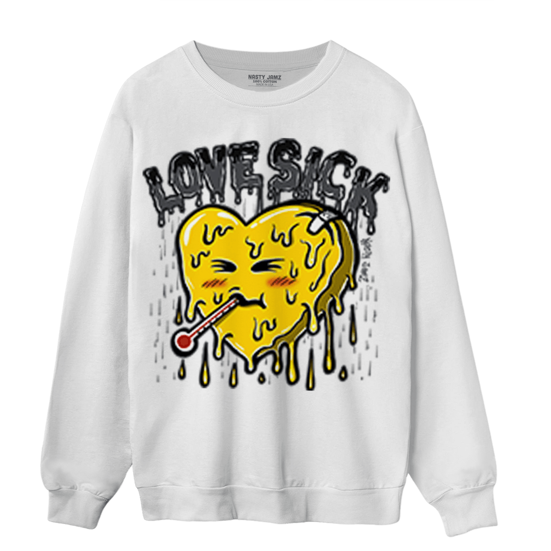 Thunder 4s Sweatshirt Match Love Sick - NastyJamz