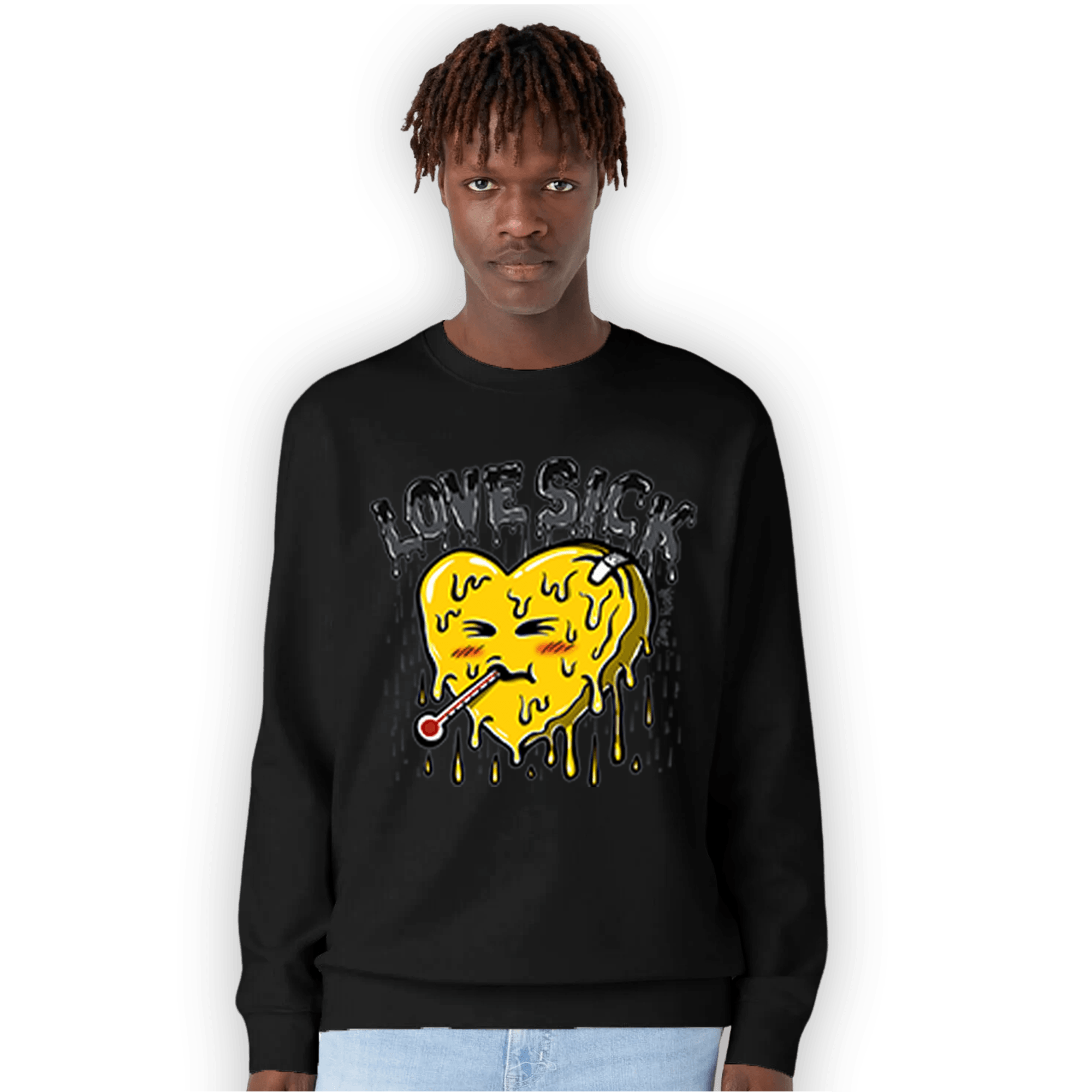 Thunder 4s Sweatshirt Match Love Sick - NastyJamz