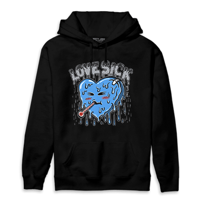 University Blue 5s Hoodie Match Love Sick - NastyJamz