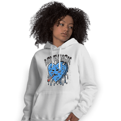 University Blue 5s Hoodie Match Love Sick - NastyJamz