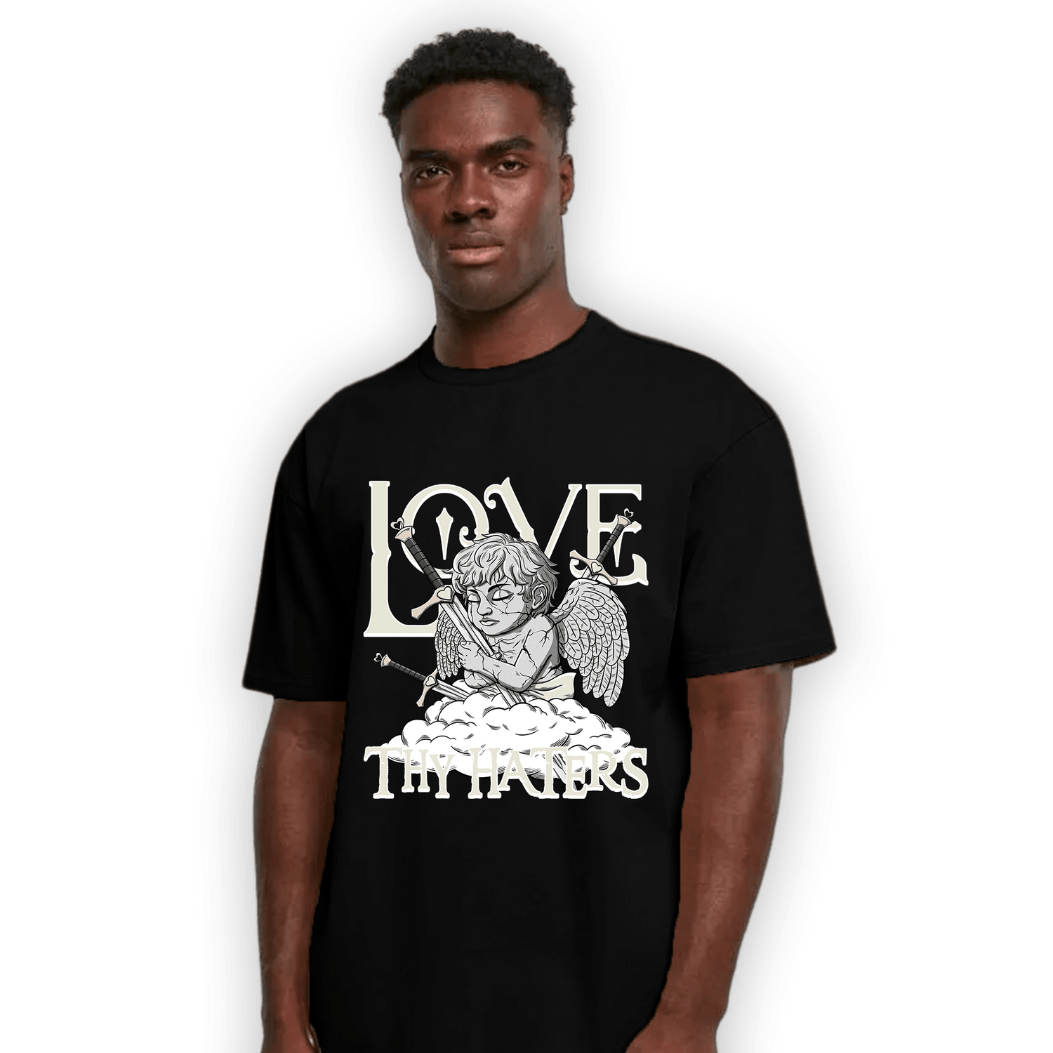 Neapolitan 11s T Shirt Match Love Thy Haters Angel - NastyJamz