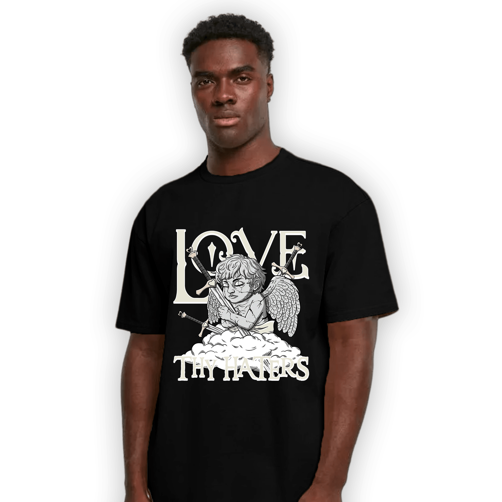 Neapolitan 11s T Shirt Match Love Thy Haters Angel - NastyJamz