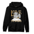 Wheat 13s Hoodie Match Love Thy Haters Angel - NastyJamz