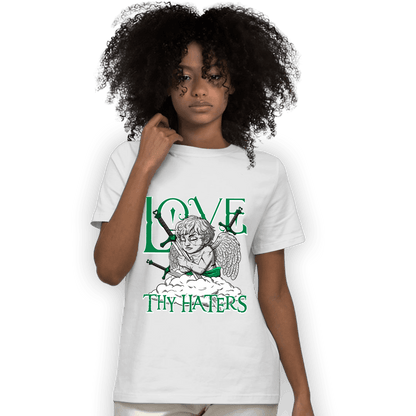 Celtic Lucky Green 1s T Shirt Match Love Thy Haters Angel - NastyJamz