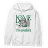 Celtic Lucky Green 1s Hoodie Match Love Thy Haters Angel - NastyJamz