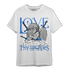 University Blue Toe 1s T Shirt Match Love Thy Haters Angel - NastyJamz