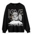 Fear Pack 3s Sweatshirt Match Love Thy Haters Angel - NastyJamz