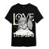Off Noir 3s T Shirt Match Love Thy Haters Angel - NastyJamz