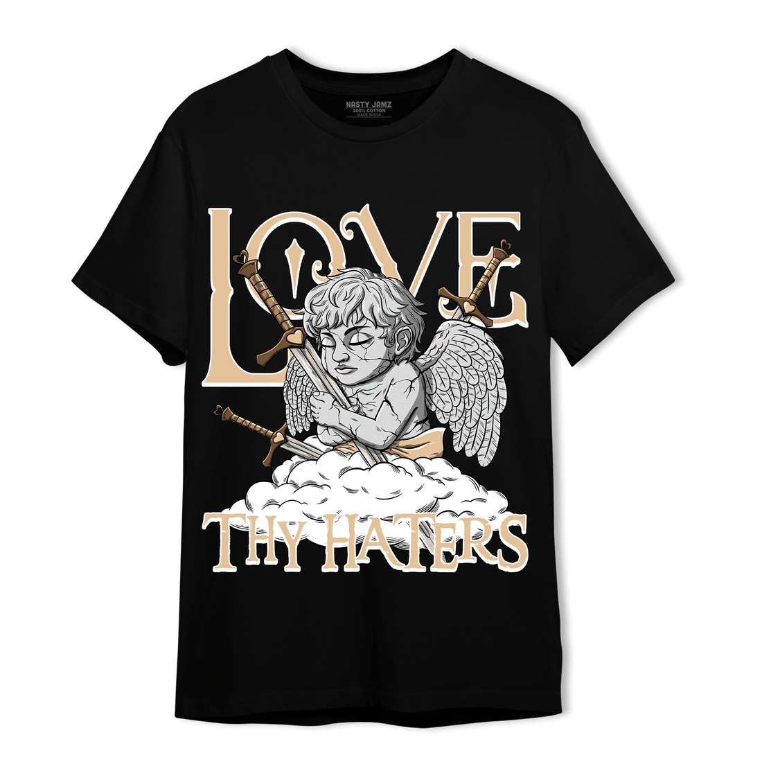 Palomino 3s T Shirt Match Love Thy Haters Angel - NastyJamz