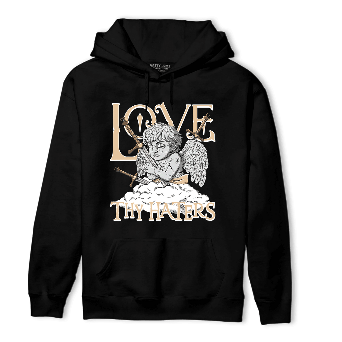 Palomino 3s Hoodie Match Love Thy Haters Angel - NastyJamz