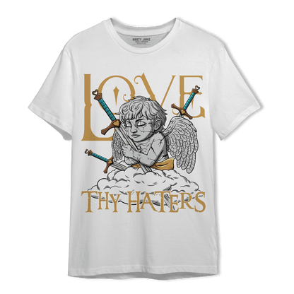 Cacao Wow 4s T Shirt Match Love Thy Haters Angel - NastyJamz