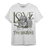 SE Craft Medium Olive 4s T Shirt Match Love Thy Haters Angel - NastyJamz