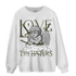 SE Craft Medium Olive 4s Sweatshirt Match Love Thy Haters Angel - NastyJamz
