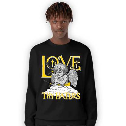Thunder 4s Sweatshirt Match Love Thy Haters Angel - NastyJamz