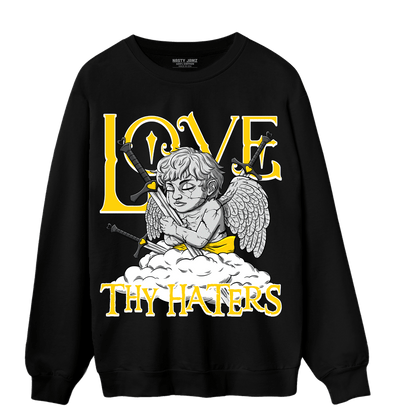 Thunder 4s Sweatshirt Match Love Thy Haters Angel - NastyJamz