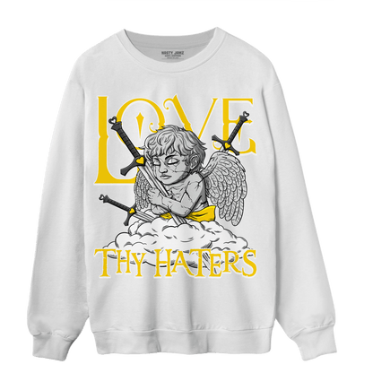 Thunder 4s Sweatshirt Match Love Thy Haters Angel - NastyJamz