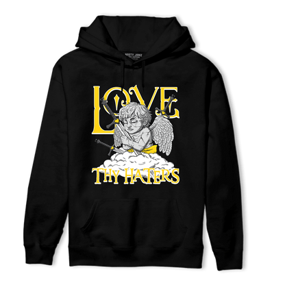 Thunder 4s Hoodie Match Love Thy Haters Angel - NastyJamz