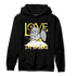 Thunder 4s Hoodie Match Love Thy Haters Angel - NastyJamz