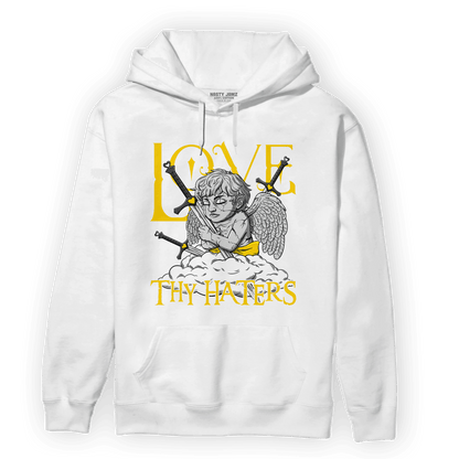 Thunder 4s Hoodie Match Love Thy Haters Angel - NastyJamz