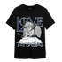 Midnight Navy 5s T Shirt Match Love Thy Haters Angel - NastyJamz