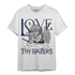 Midnight Navy 5s T Shirt Match Love Thy Haters Angel - NastyJamz