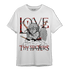 Plaid 5s T Shirt Match Love Thy Haters Angel - NastyJamz