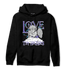 Aqua 6s Hoodie Match Love Thy Haters Angel - NastyJamz