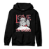 Playoffs 8s Hoodie Match Love Thy Haters Angel - NastyJamz