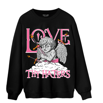 SB Dunk Blossom Sweatshirt Match Love Thy Haters Angel - NastyJamz