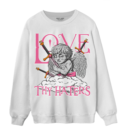 SB Dunk Blossom Sweatshirt Match Love Thy Haters Angel - NastyJamz