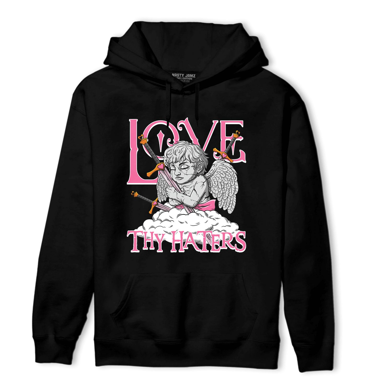 SB Dunk Blossom Hoodie Match Love Thy Haters Angel - NastyJamz