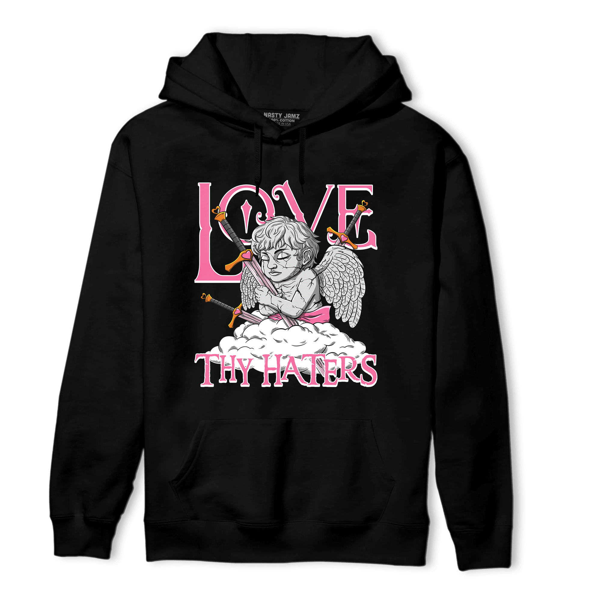 SB Dunk Blossom Hoodie Match Love Thy Haters Angel - NastyJamz