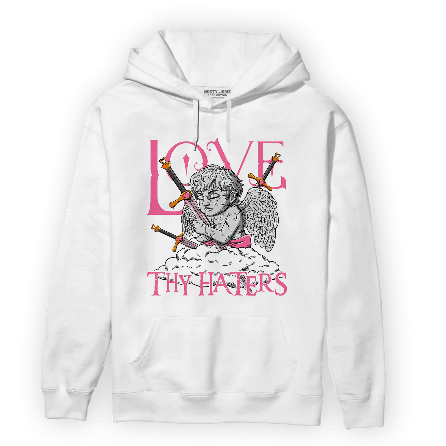 SB Dunk Blossom Hoodie Match Love Thy Haters Angel - NastyJamz